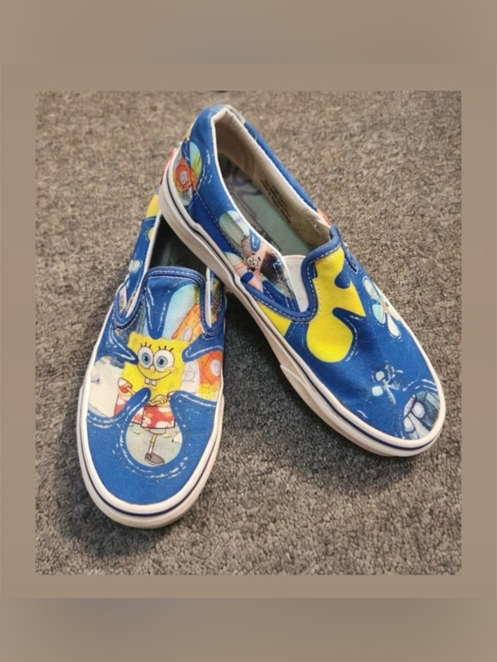 Vans SpongeBob AlohaBob x Ckassic Slip-On Sneakers Men's | Youth 3.5 Women's 5